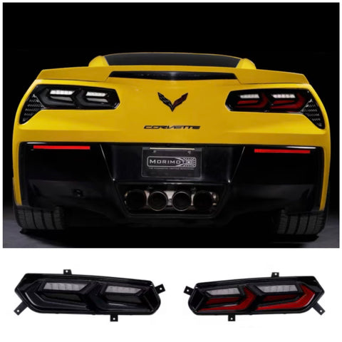 2014-2019 C7 Corvette C8-Style Gen II Morimoto XB LED Tail Lights